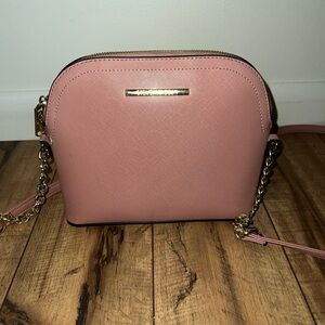 Steve Madden “Pink Blush” Crossbody Gold Chain Strap